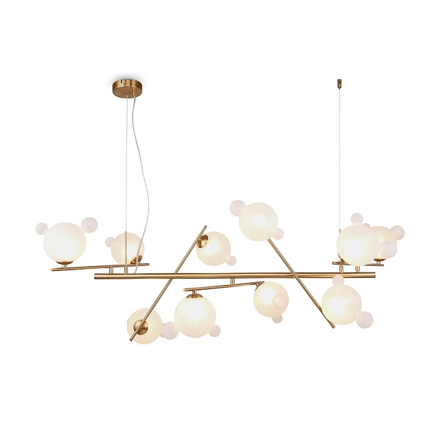 Подвесная люстра Freya Flaty FR5374PL-10BS Фото № 1