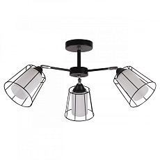 Потолочная люстра IMEX MD.24380-3-S BK+CH