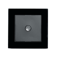 ТВ-розетка Stekker Катрин черный GLS00-7008-05 39511 4