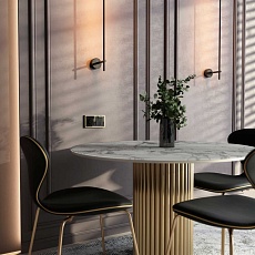 Выключатель трехклавишный Werkel черный матовый W1130008 4690389156755 1