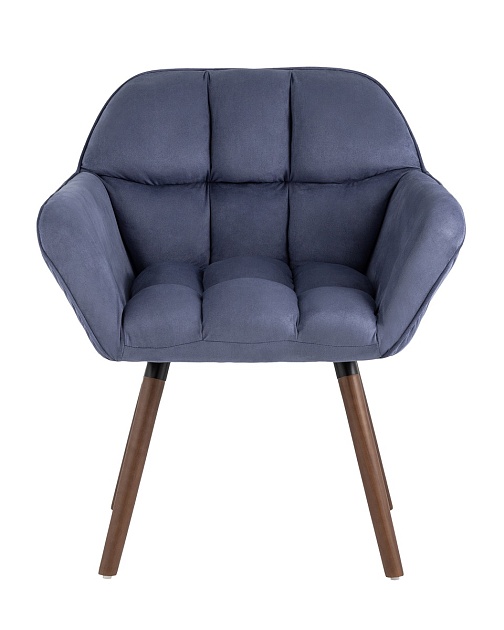 Кресло Stool Group Брайан замша синий BRUYNE HY-82 Фото № 3