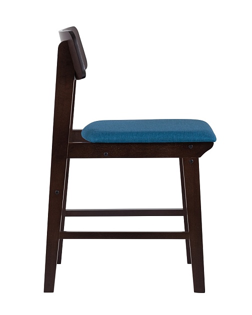 Комплект стульев Stool Group ODEN S NEW мягкое сидение синее 2 шт. MH52035 H3221-7 STEEL BLUEx2 KOROB фото 3
