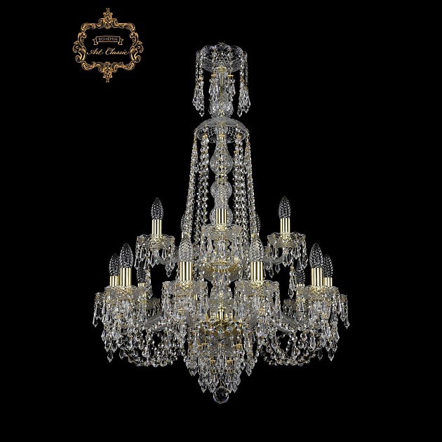 Подвесная люстра ArtClassic 11.23.10+5.220.2d.XL-95.Gd.Dr Фото № 1