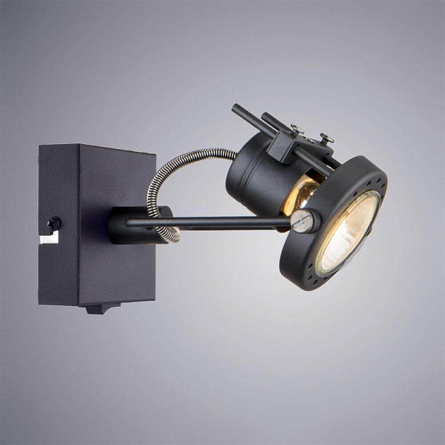 Спот Arte Lamp Costruttore A4300AP-1BK Фото № 2