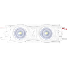 Модуль светодиодный ELF 2SMD диод 2835, с линзой, 160гр.,12В, IP 65, STD, красный ELF-2SMD2835std R