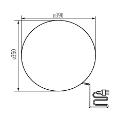 Садовый светильник Kanlux STONO 390 N 36591 1