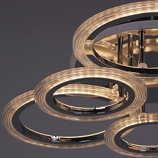 Потолочная светодиодная люстра Reluce 09812-3.3-3+3D CR (RGB) 4