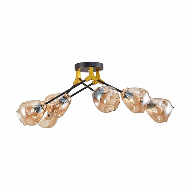 Потолочная люстра Arte Milano Amalfi 252588/6 Br изображение 8 Потолочная люстра Arte Milano Amalfi 252588/6 Br Фото № 8