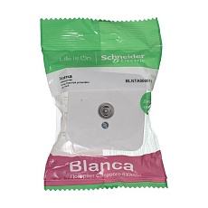 ТВ-розетка Schneider Electric Blanca белая BLNTA000011