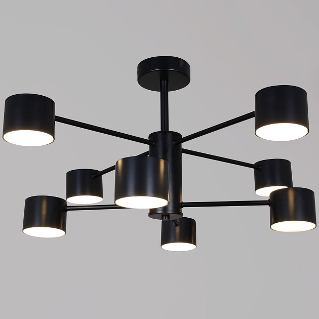 Потолочная люстра Reluce 47206-0.3-08BK Фото № 1