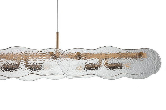 Подвесная люстра Indigo Eleganza 12019/6P Brass V000016 Фото № 3