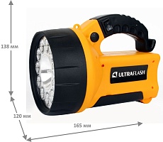 Рабочий светодиодный фонарь-прожектор Ultraflash Accu Profi аккумуляторный 190х137 40 лм UF3753LED  8311 2