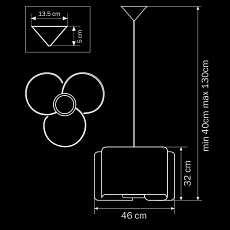 Подвесная люстра Lightstar Simple Light 811 811132 1