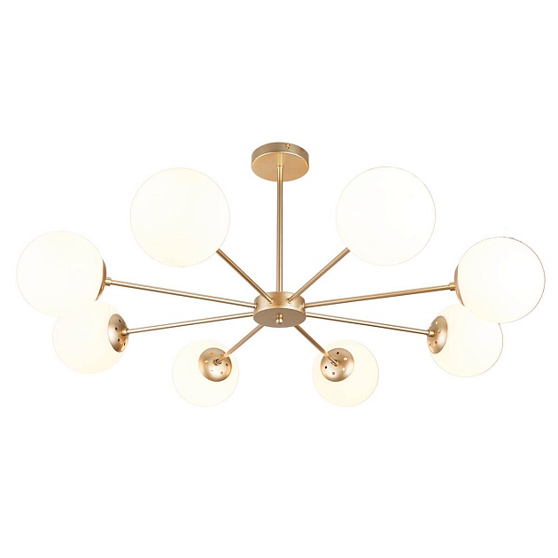 Подвесная люстра Escada ETHEREAL 2110/8P Gold Фото № 1
