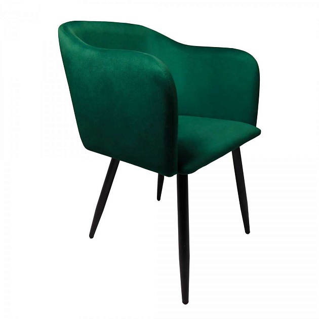 Кресло AksHome Orly зеленый, велюр 63232 фото 