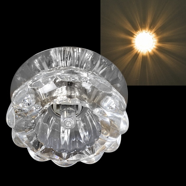 Точечный светильник Sneha 7213/H-S G9 CR изображение 1 Точечный светильник Sneha 7213/H-S G9 CR Фото № 1