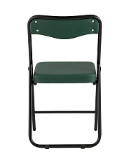 Складной стул Stool Group Джонни экокожа зелёный каркас черный матовый fb-jonny-eco-01 4