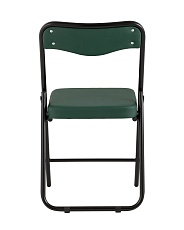 Складной стул Stool Group Джонни экокожа зелёный каркас черный матовый fb-jonny-eco-01 4