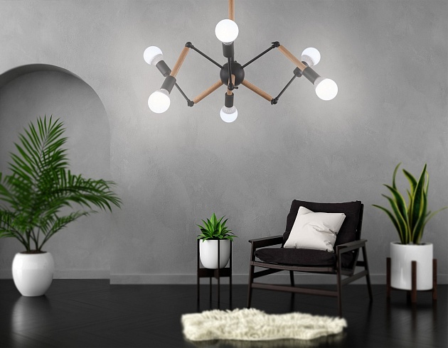 Подвесная люстра Ambrella light Traditional Loft TR80488 фото 8