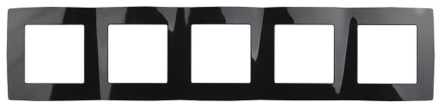 Рамка 5-постовая ЭРА 12 12-5005-06 Б0014786 Фото № 1