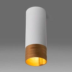 Потолочный светильник Elektrostandard DLN102 GU10 белый/золото a047748 4