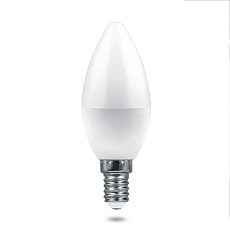 Лампа светодиодная Feron E14 6W 4000K Матовая LB-1306 38045 1