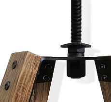 Барный стул Sheffilton SHT-ST35/S93 кофейный ликер/браш.коричневый/черный 1539798901 2