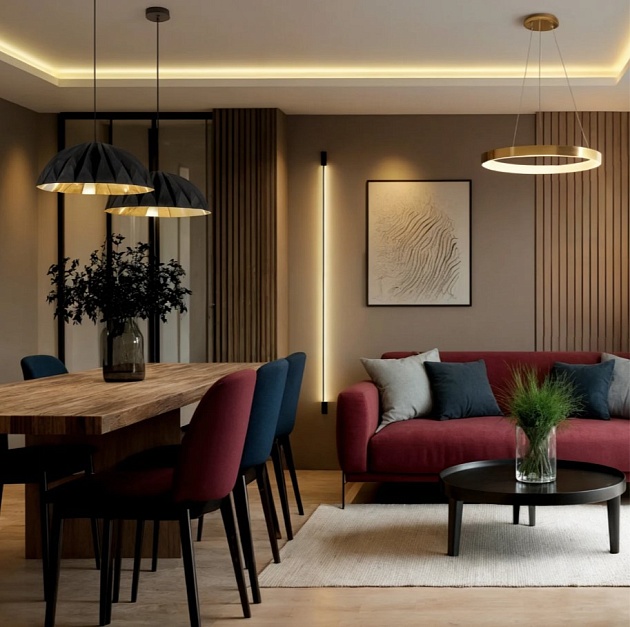 Бра DENKIRS TRIXRAY DK5086-BK Фото № 2