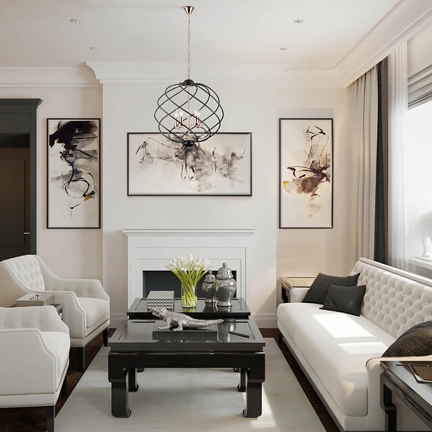 Подвесная люстра Eurosvet Sorrel 60105/5 черный изображение 5 Подвесная люстра Eurosvet Sorrel 60105/5 черный Фото № 5