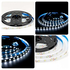 Светодиодная лента OGM 4,8W/m 60LED/m 2835SMD холодный белый 5M LSE-248 1