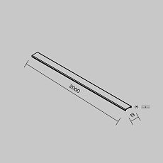 Комплектующие для трековой системы Maytoni Technical TRAMN034DC-2W 4