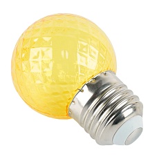 Лампа светодиодная Feron E27 1W желтая LB-385 52161 3
