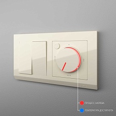 Терморегулятор электромеханический для теплого пола Werkel слоновая кость W1151103 4690389155710 3