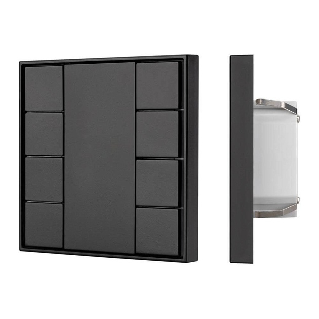 Панель управления Arlight KNX-223-8-Black 028759 изображение 1 Панель управления Arlight KNX-223-8-Black 028759 Фото № 1