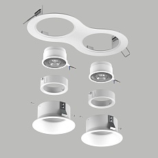 Комплект со светильником Lightstar Domino Round (214626+214606+214606+214006+214006) D6260606WMOD 3