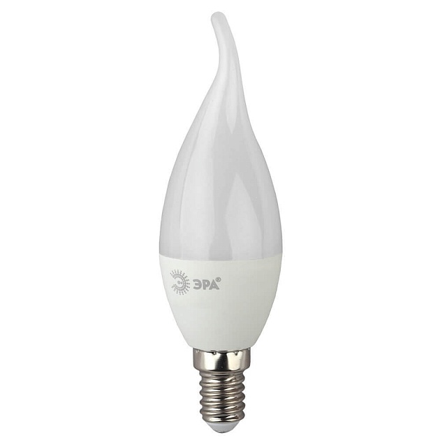 Лампа светодиодная ЭРА E14 7W 4000K матовая LED BXS-7W-840-E14 Б0028483 фото 
