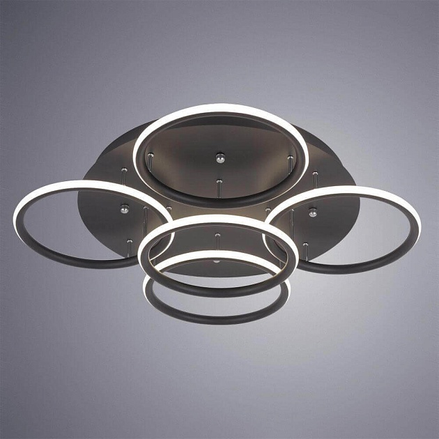 Потолочная светодиодная люстра Arte Lamp A2500PL-5BK Фото № 2