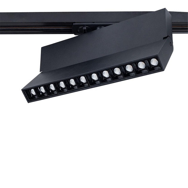 Трековый светодиодный светильник Arte Lamp Flash A4573PL-1BK изображение 1 Трековый светодиодный светильник Arte Lamp Flash A4573PL-1BK Фото № 1