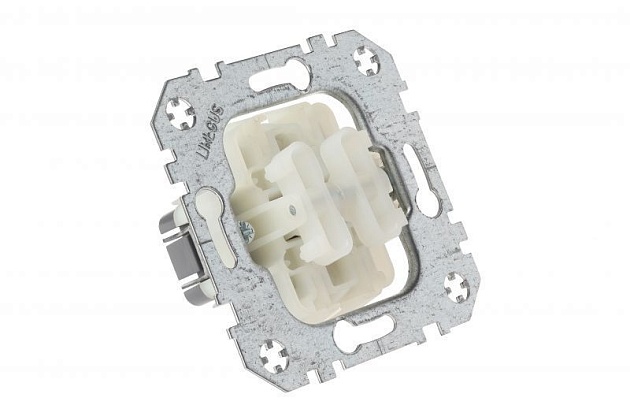 Выключатель двухклавишный Liregus Epsilon шампань 28-3002 Фото № 4