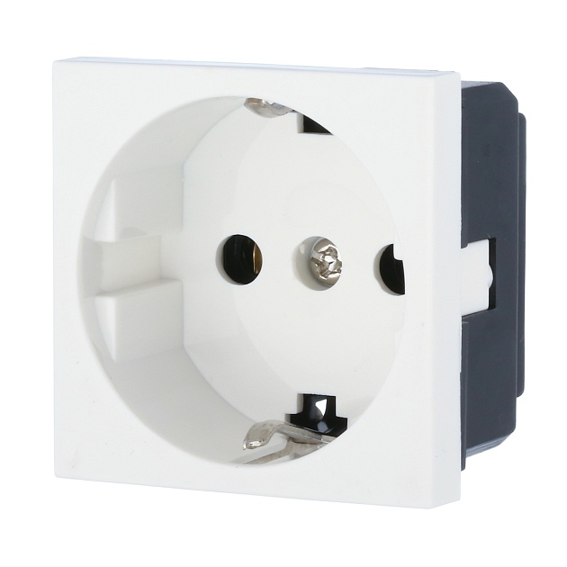 Розетка LK Studio с з/к, без шторок (белый) LK45 851304 изображение 3 Розетка LK Studio с з/к, без шторок (белый) LK45 851304 Фото № 3