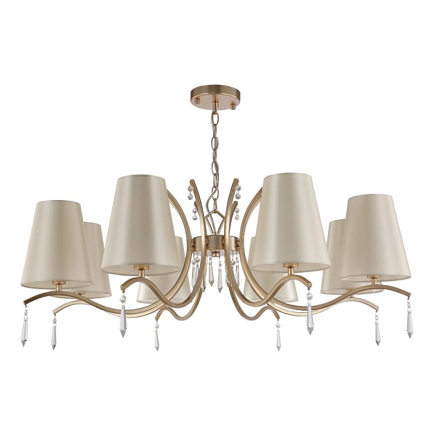 Подвесная люстра Crystal Lux Renata SP8 Gold Фото № 1