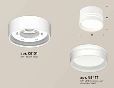 Комплект накладного светильника Ambrella light Techno Spot XS (C8101, N8477) XS8101021 2