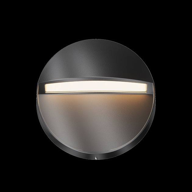 Уличный настенный светодиодный светильник Maytoni Mane O046SL-L3B3K изображение 5 Уличный настенный светодиодный светильник Maytoni Mane O046SL-L3B3K Фото № 5