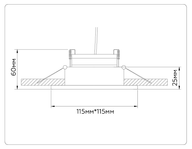 Встраиваемый светильник Ambrella light TECHNO SPOT TN52337 изображение 3 Встраиваемый светильник Ambrella light TECHNO SPOT TN52337 Фото № 3