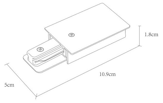 Ввод питания Arte Lamp Track Accessories A160133 фото 2