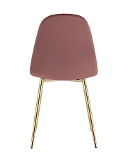 Кухонный стул Stool Group Валенсия SN велюр пыльно-розовый золотые ножки OS-001L HLR-44 gl 3