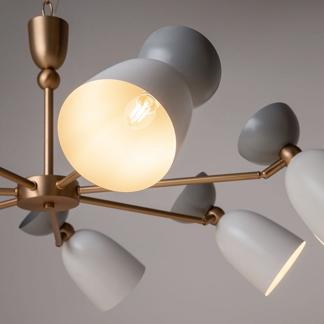 Подвесная люстра Maytoni Cloches MOD113PL-07W Фото № 3