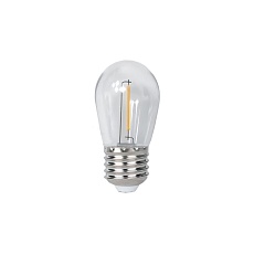 Лампа светодиодная Jazzway E27 1W 2700K прозрачная 5040625