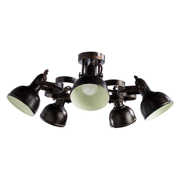 Потолочная люстра Arte Lamp Martin A5216PL-5BR фото 