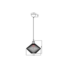 Подвесной светильник Vele Luce Gorgon VL5384P01 3
